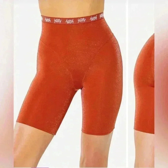 Yitty Spotlight Shaping High Waist Short in Shimmered Baddest Brown, NWT - Picture 3 of 7